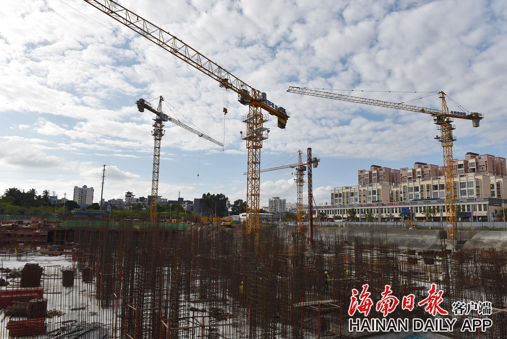 开云网址海南省屯昌县安居房项目春节不停工(图2)