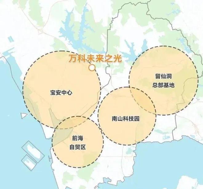 深圳万科未来之开云网站光建面约80-98㎡住宅2024年底精装交房(图8)