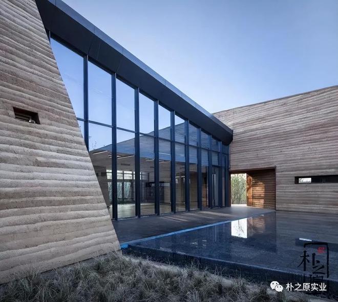 夯土墙肌理与建筑立面装饰：智慧与科技交融工程与艺术交汇(图6)