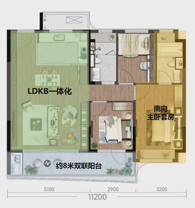 熙和平江雅园来破局了！总价320万起一步进阶姑苏核心精装3房(图5)