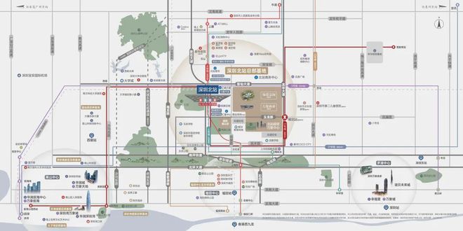 2024公告！-深圳龙华超核紫云府售楼中心图文解析！(图4)