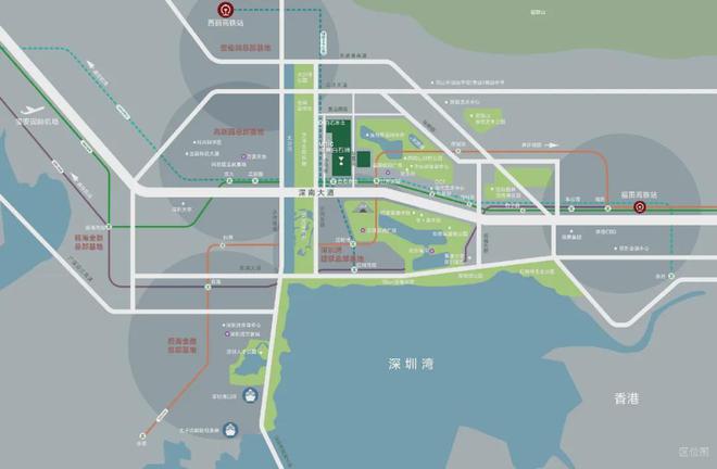 深圳绿景白石洲·璟庭预约通道丨绿景白石洲售楼处丨楼盘详情(图6)