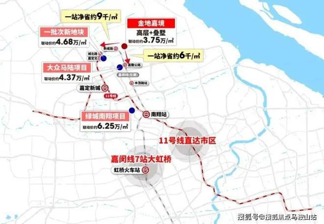 金地嘉境（嘉定）金地嘉境2024网站售楼处商业配套(图9)
