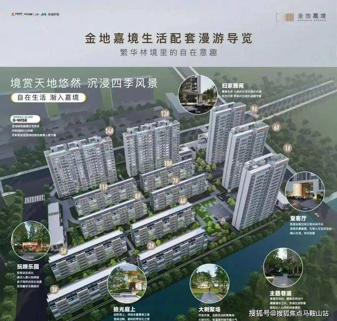 金地嘉境（嘉定）金地嘉境2024网站售楼处商业配套(图15)
