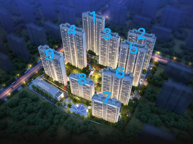 西安2024年大华公园城市丨户型展示丨在售楼栋丨装修效果图