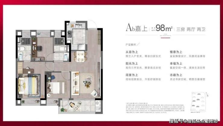 【2024】上海嘉定深安上居-深业深安上居-【地铁口精装住宅】房价户型(图8)