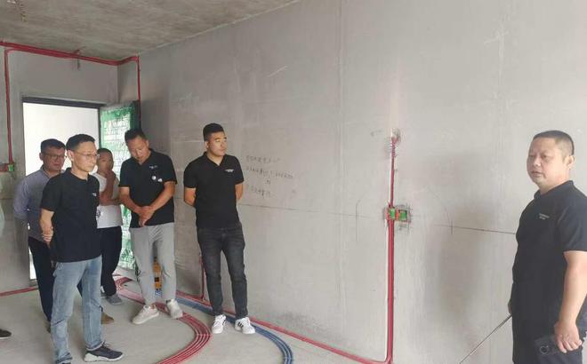 市青企协建筑装饰委员会“2024秋季金牌工地”第八次巡检圆满结束(图2)