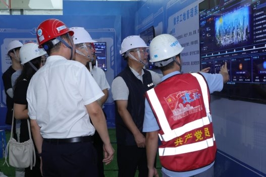 深铁前海国际枢纽中心项目承办2024年深圳市房屋建筑及市政工程“质量月”现场观摩活动(图2)