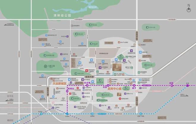 2024龙岗中心城双央企红本住宅总价215万买精装三房(图3)