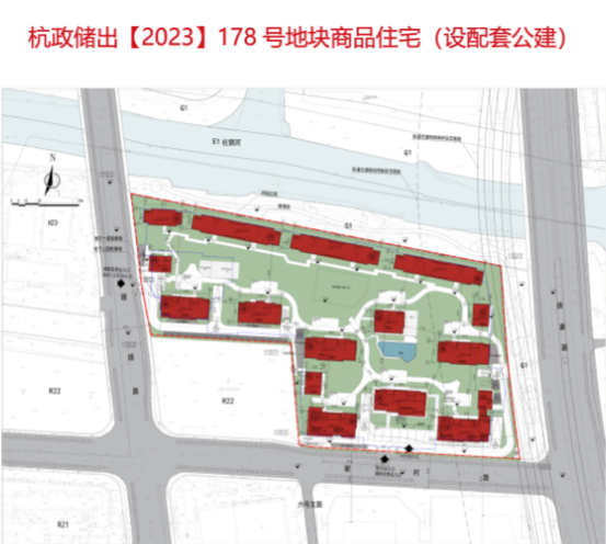 绿城运河新城项目规划12幢7F-17F住宅精装337万㎡(图2)
