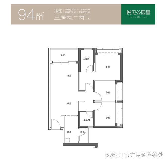 2024发布：宏发悦见公园里79折优惠总价297万起买精装三房(图7)