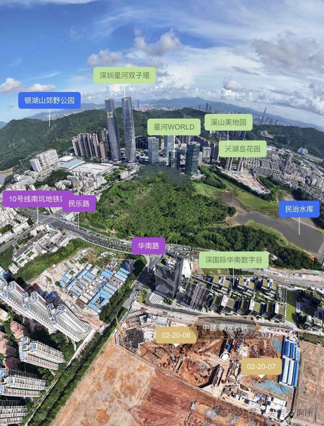 中建鹏宸云筑最新户型朝向：建面约105-143㎡4房以上住宅朝向佳(图8)
