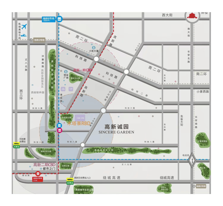 【售楼处网站】高新诚园建面约170-217㎡装修交付售楼处电话开发商直销(图2)