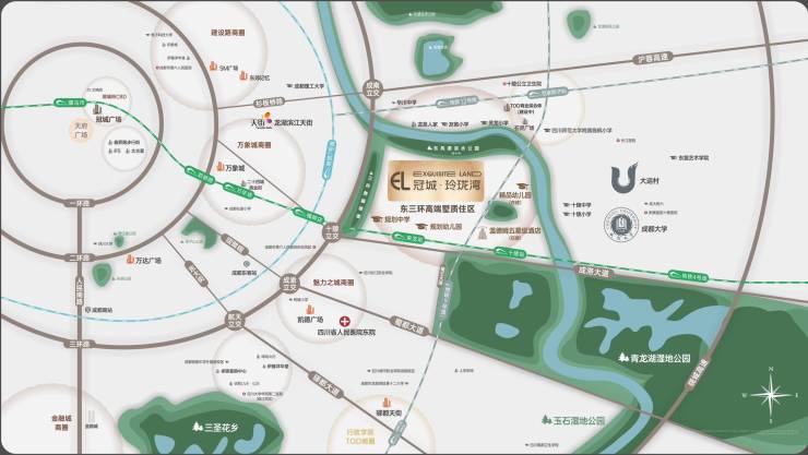 成都冠城玲珑湾售楼电话+开盘优惠+楼栋解析值不值得买？(图1)