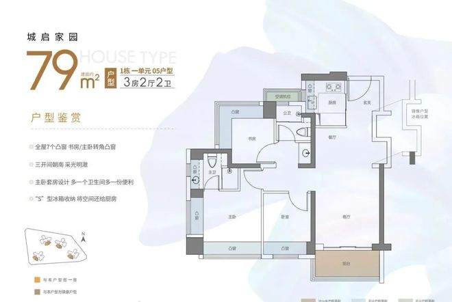 深圳龙岗平湖：远洋城首付99万95%实用率+多飘窗+双面宽阳台(图5)