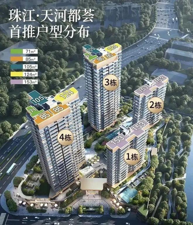 广州热搜楼盘｜珠江·天河都荟售楼处发布打造理想品质生活(图3)