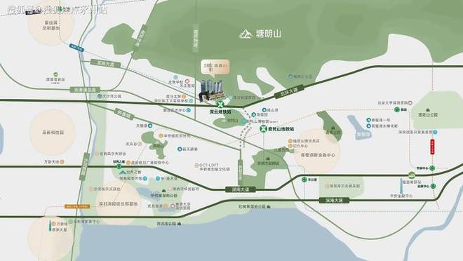 深圳豪宅热搜｜方直珑樾山售楼处发布湾居奢品引全城竞藏！(图8)