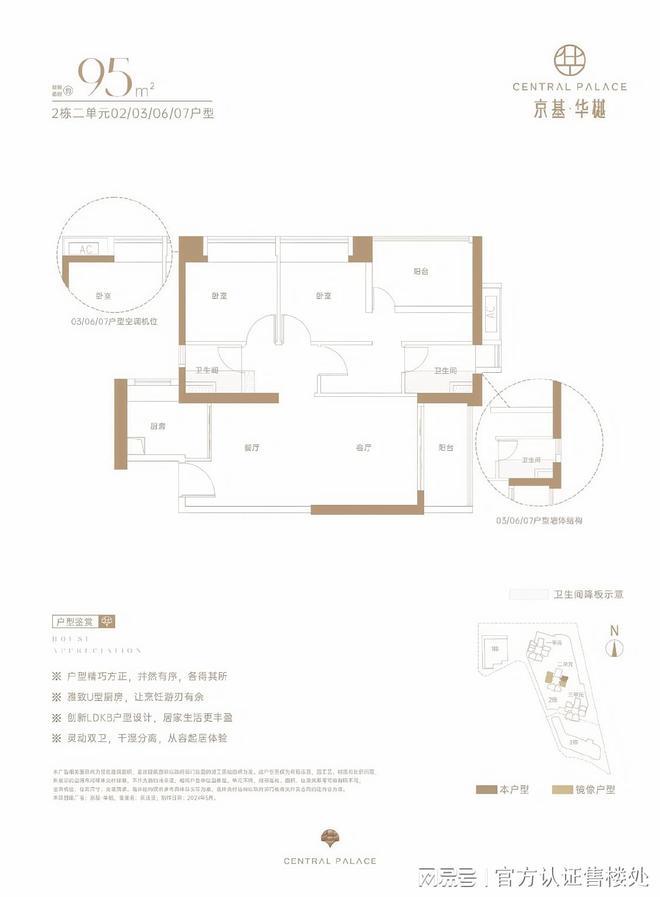 京基华樾48-83㎡高配空间租创投四维收益罗湖芯资产新选择(图3)