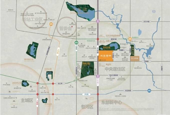 文心同路美好共鉴〃光合森林新房周边配套-优惠(图2)