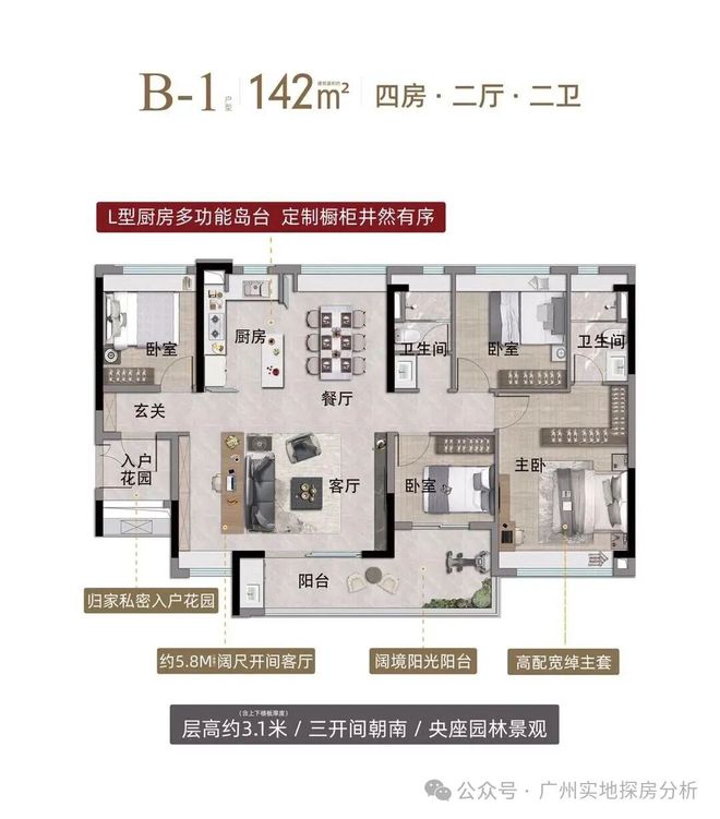 中铁建·信达·花语天宸售楼处发布：主城双芯旁的高端居住范本(图6)