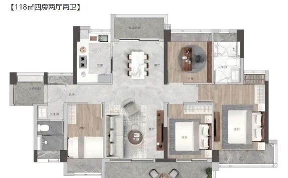 好房热搜年度NO1®高新·仕林苑售楼处发布：享受品质生活！(图11)