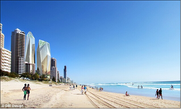 中国首富澳洲黄金海岸圈地将建“珠宝”三塔度假村