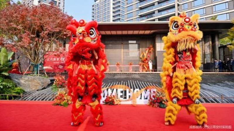 好房子新交付丨成都天悦云萃圆满交付越秀成华深耕之路迈入大盘价值兑现新周期(图10)