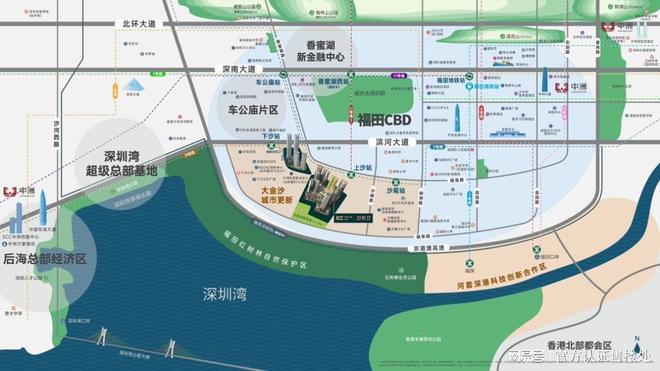 福田中洲湾迎海二期精装海景！超低价格最新介绍。(图8)