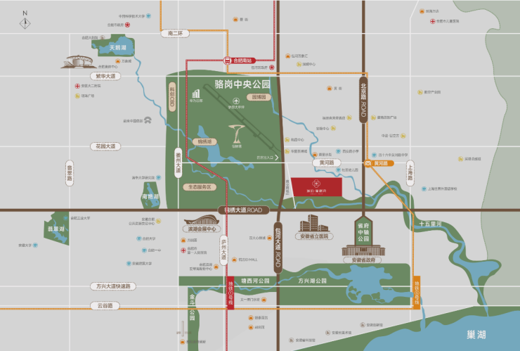 琥珀星樾湾项目售楼处地址