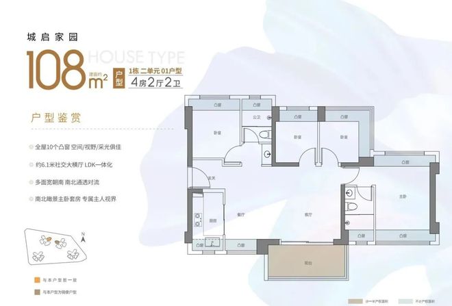 总价225万拿下89㎡大3房远洋城二期（城铭家园）(图9)