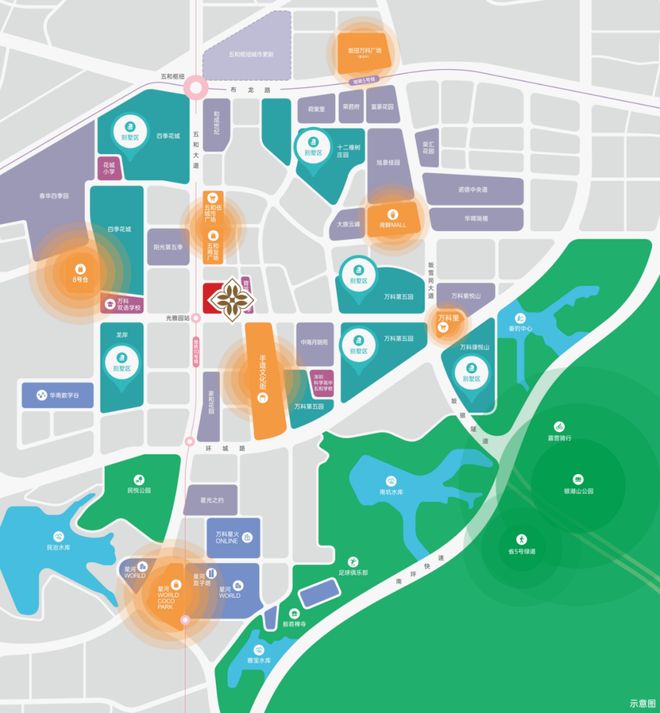 龙岗坂田远洋天萃91折特惠拉满425万㎡起抢89㎡三房(图9)