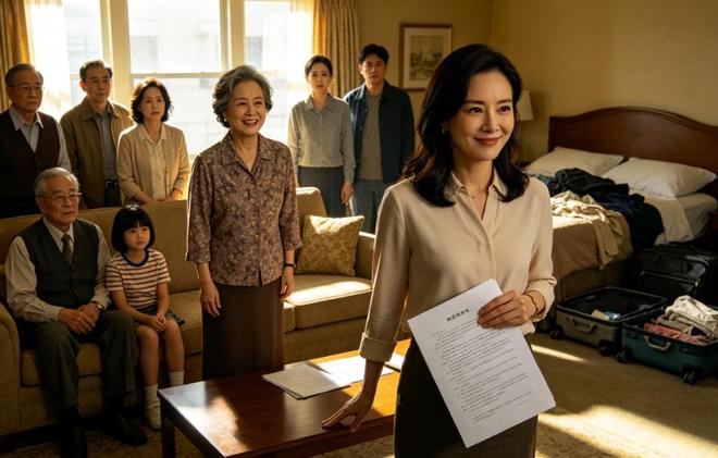 婆婆接来七个亲戚说要常住离婚当天她才明白我从未打算忍下去(图1)